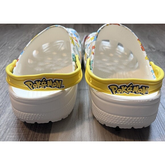 NWT Classic Pokemon  2 Crocs Mens Size 12 Colorful Graphics Breathable main image 6